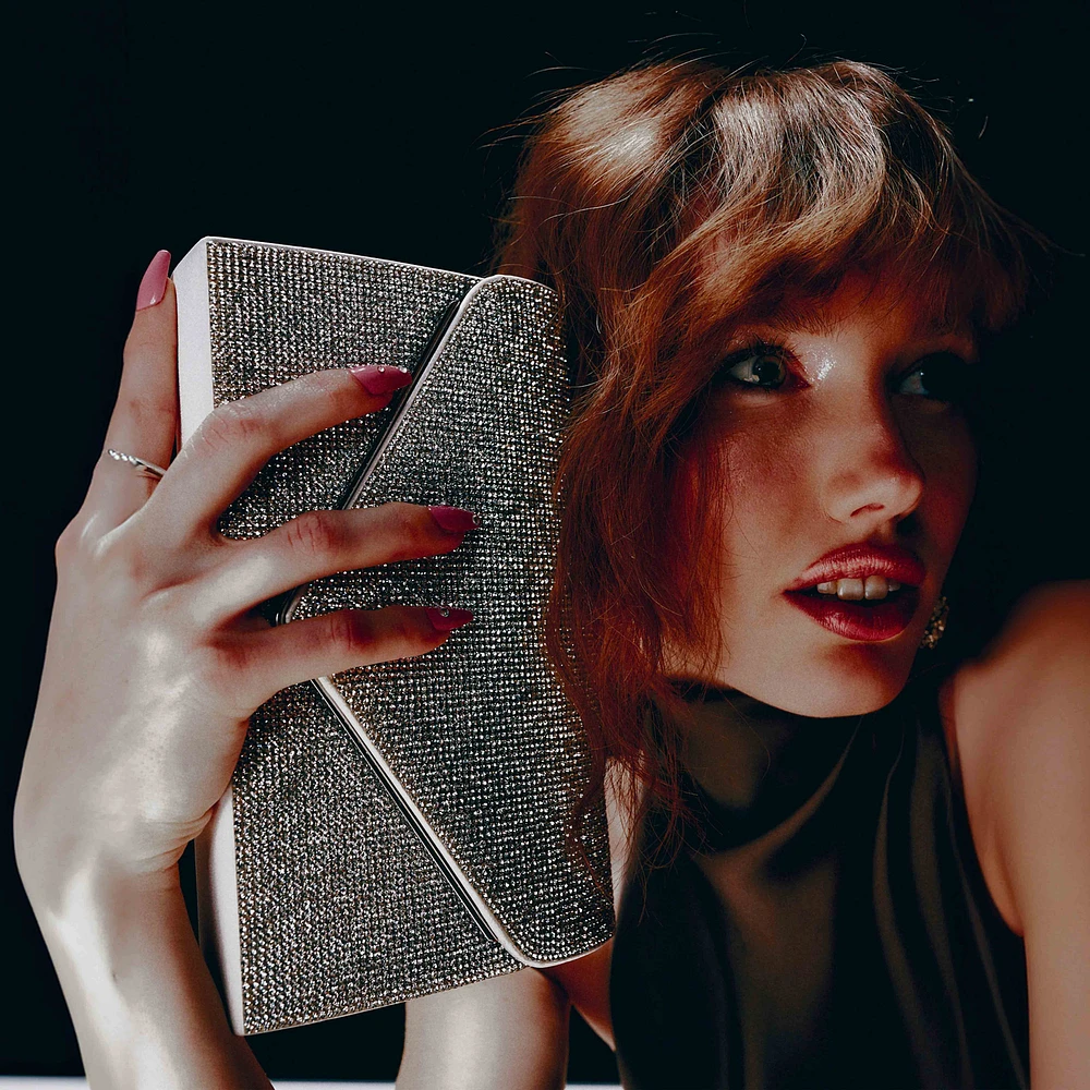 Qweenbee Argent Synthetic Femmes Pochettes | Boutique Spring Canada