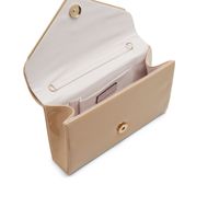 Qweenbee Beige Women's Clutches