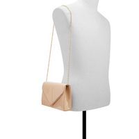 Qweenbee Beige Women's Clutches