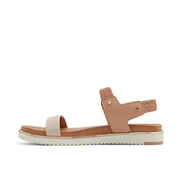 Rainia Bone Women's Flat Sandals