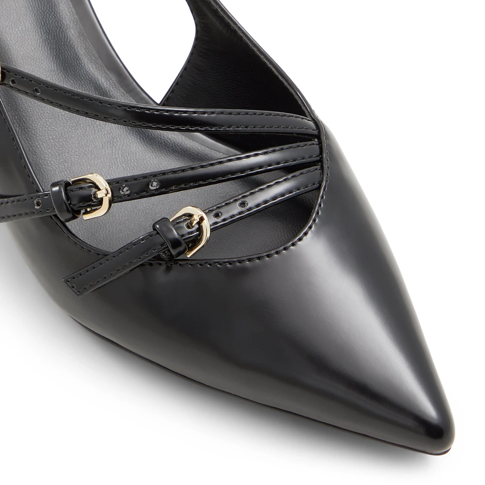 Reginna Noir Femmes Talons chatons | Boutique Spring Canada