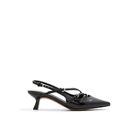 Reginna Noir Femmes Talons chatons | Boutique Spring Canada