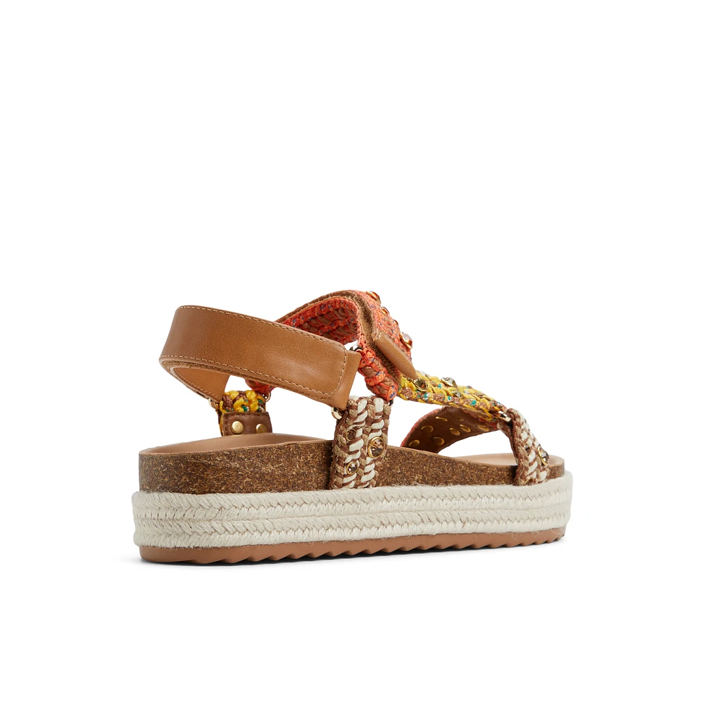 Riia Other Orange Women's Festival Shoes Bags