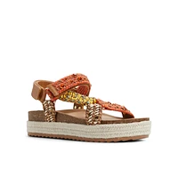 Riia Other Orange Women's Festival Shoes Bags