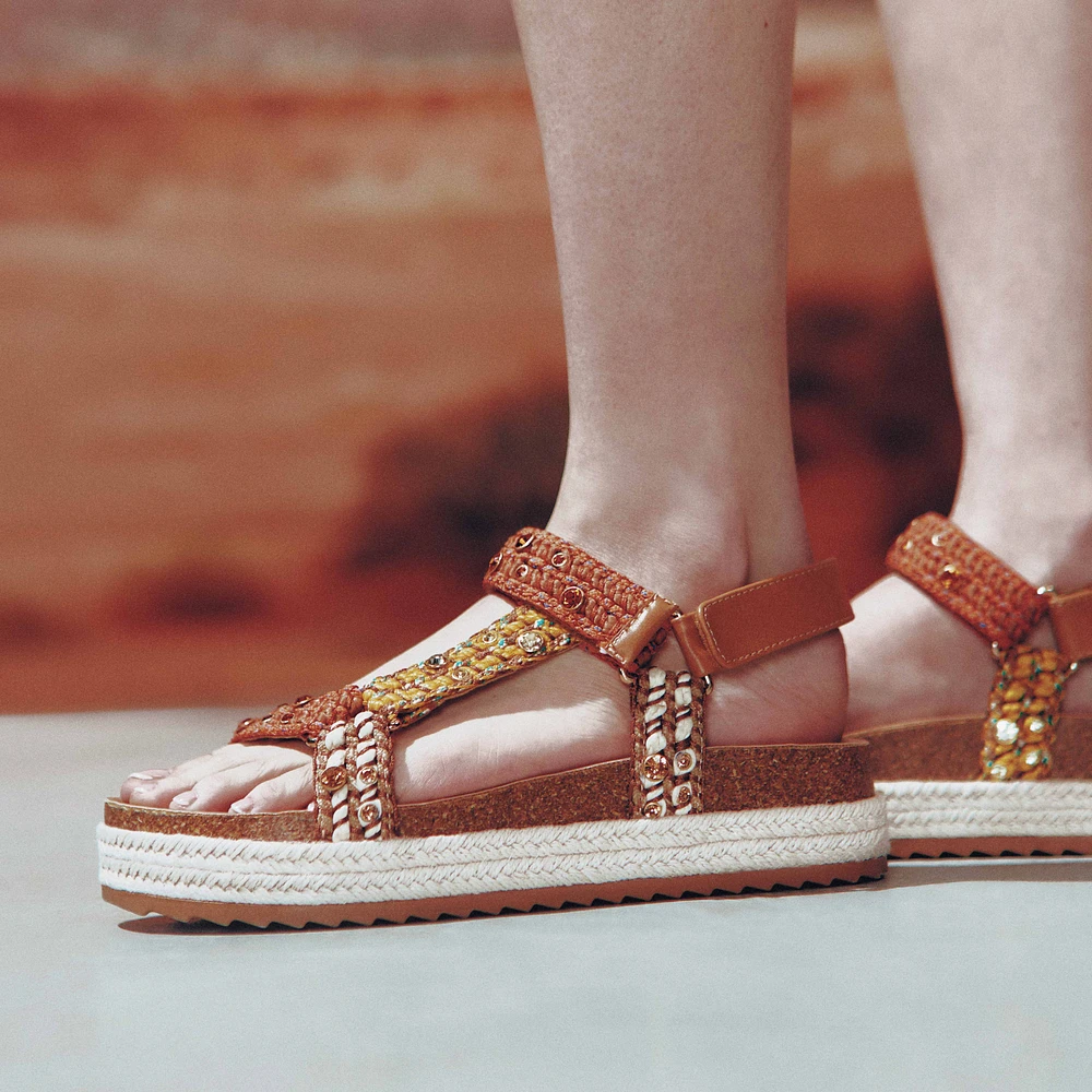 Riia Autre Orange Femmes Styles de festival | Boutique Spring Canada