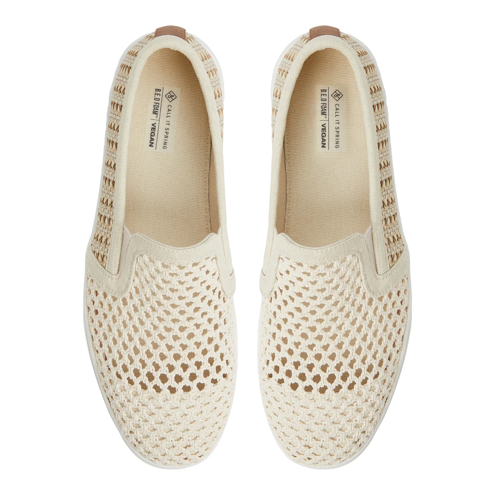 Rivard Crème Hommes Mocassins | Boutique Spring Canada