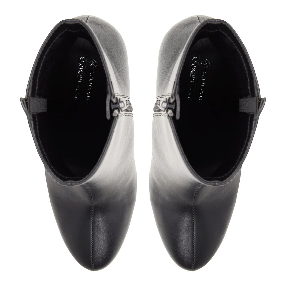 Romane Noir Femmes Bottillons | Boutique Spring Canada