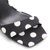 Rorii Black/White Women's High Heels