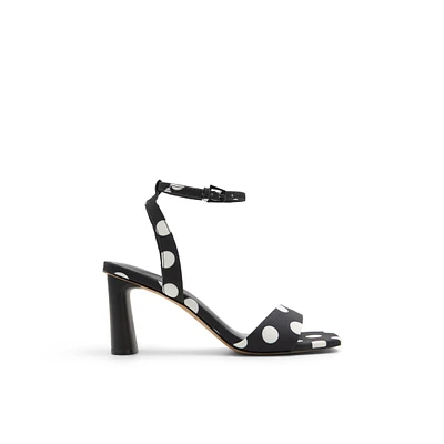 Rorii Black/White Women's High Heels