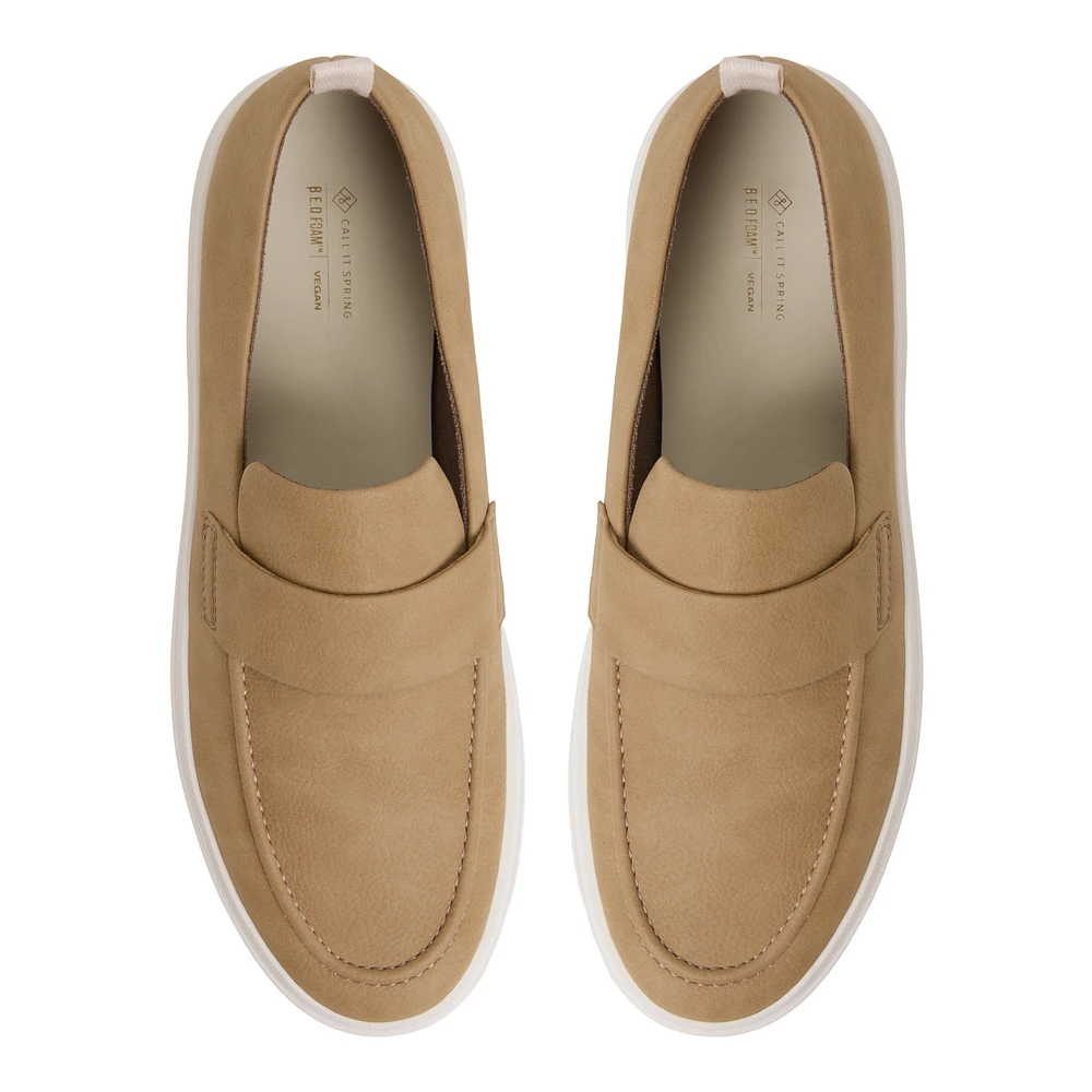 Rossi Beige Men's Loafers