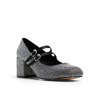 Ruubyy Open Black Women's  Mary Janes