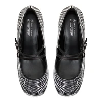 Ruubyy Open Black Women's  Mary Janes