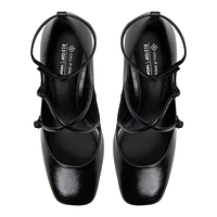 Saffii Black Women's Lace up heels