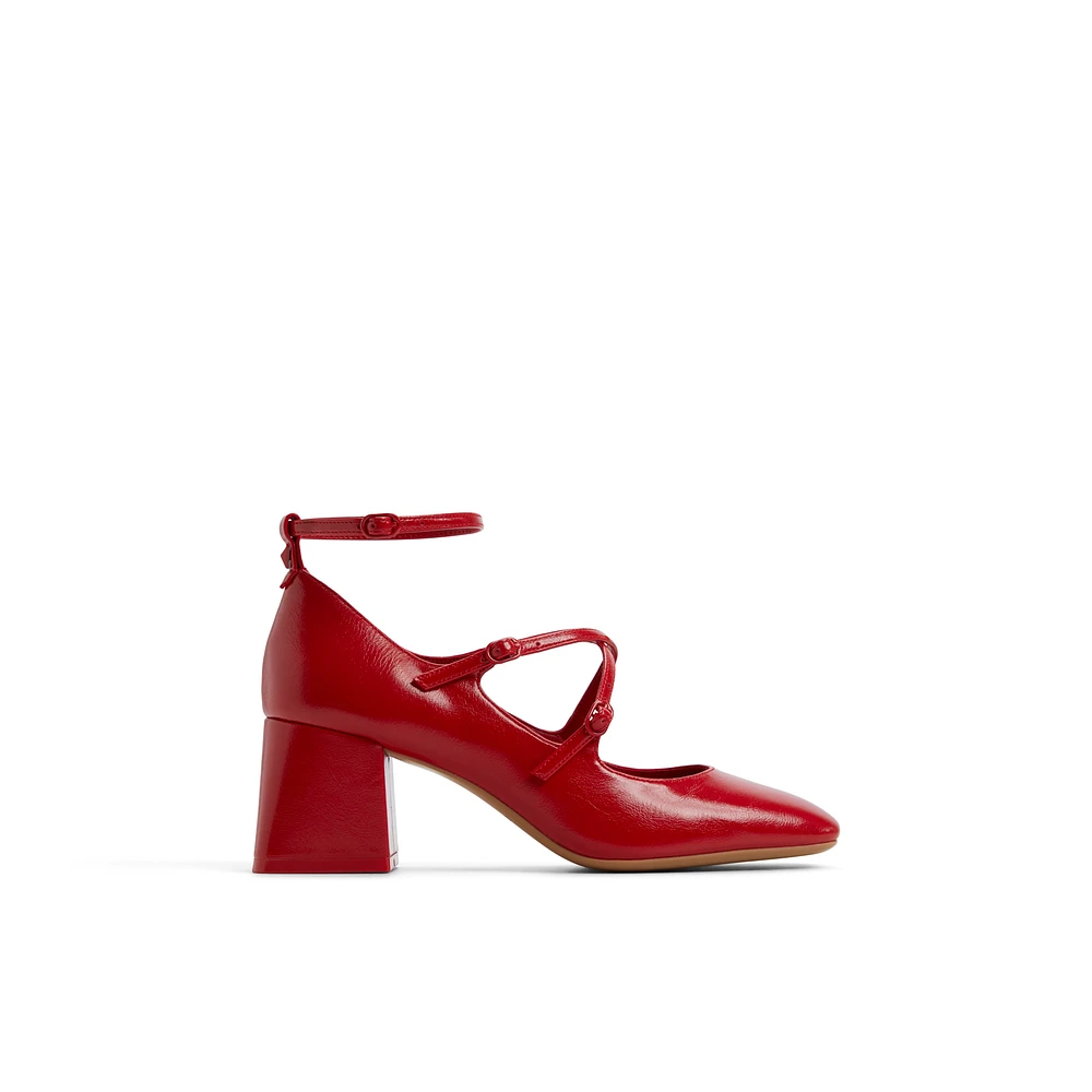 Saffii Red Women's Lace up heels