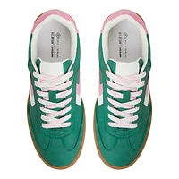 Salome Medium Green Women's Retro Sneakers