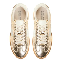 Salome Gold Women's Retro Sneakers