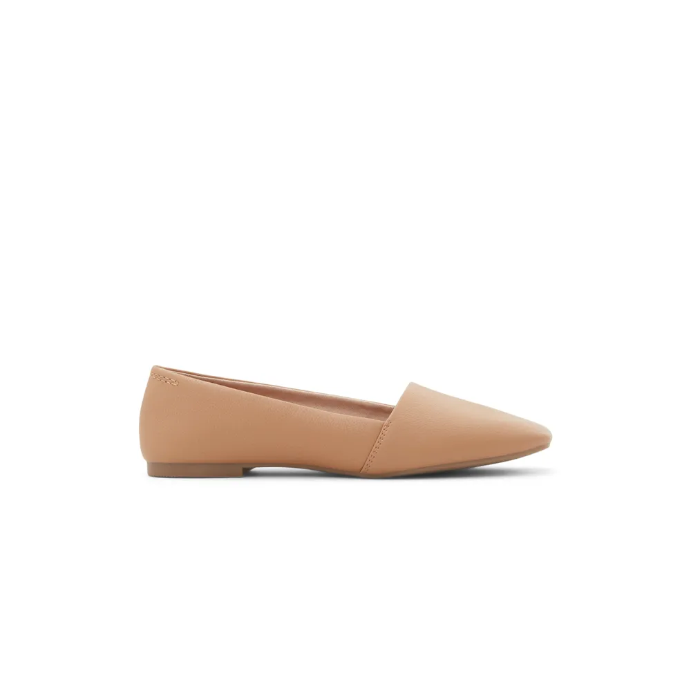 Samantha Beige Women's Comfortable Flat Shoes