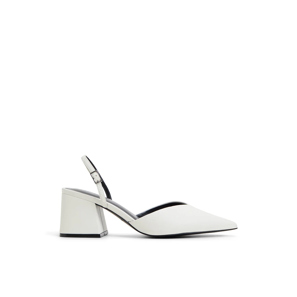 Samiraa Blanc Femmes Talons blocs | Boutique Spring Canada