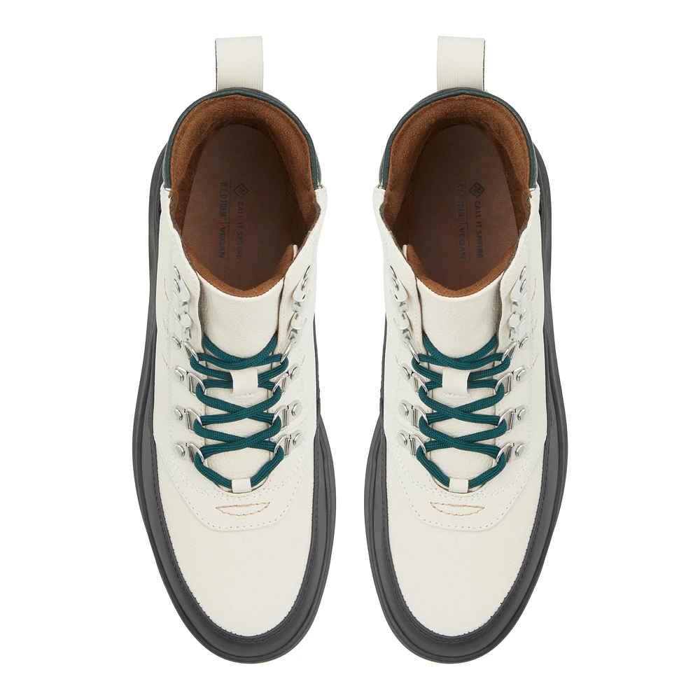 Sarratoga Lace-Up Boots - Talon plat