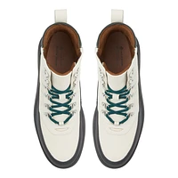 Sarratoga Lace-Up Boots - Talon plat