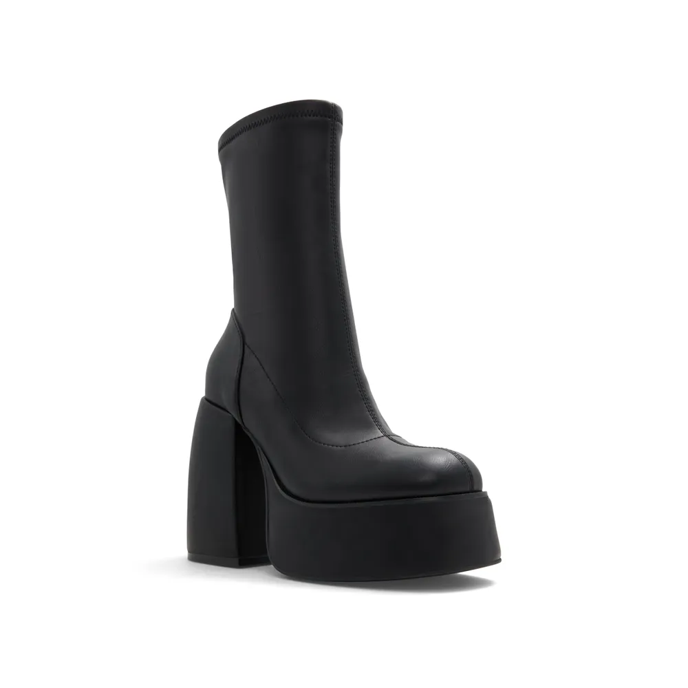 Scarrlet Mid-calf heeled platform boots