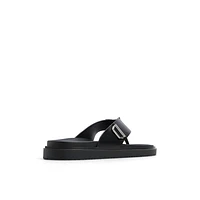 Sebastiano Autre Noir Hommes Sandales | Boutique Spring Canada