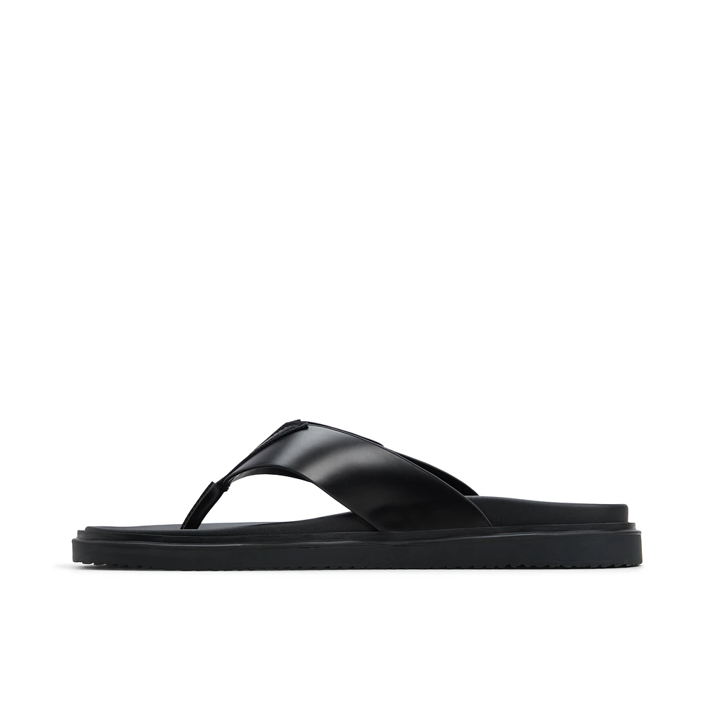 Sebastiano Autre Noir Hommes Sandales | Boutique Spring Canada