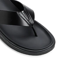 Sebastiano Autre Noir Hommes Sandales | Boutique Spring Canada