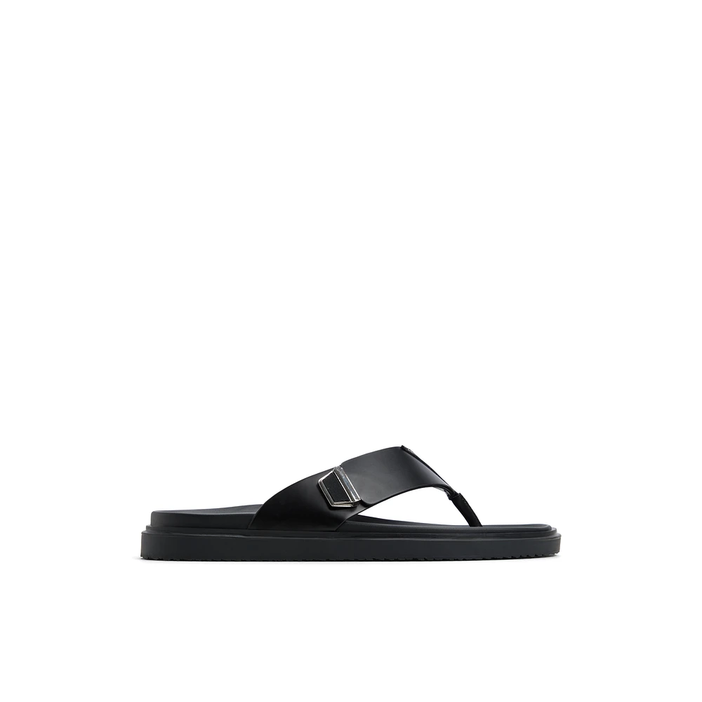 Sebastiano Autre Noir Hommes Sandales | Boutique Spring Canada