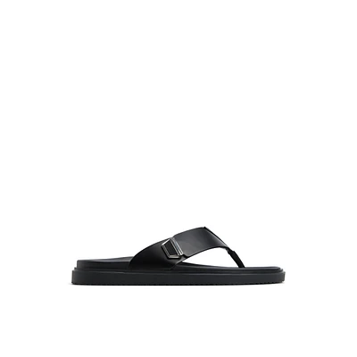 Sebastiano Autre Noir Hommes Sandales | Boutique Spring Canada