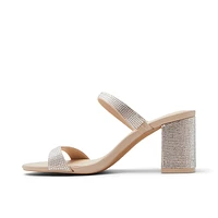 Shaiaa Block Heeled Mule Sandals