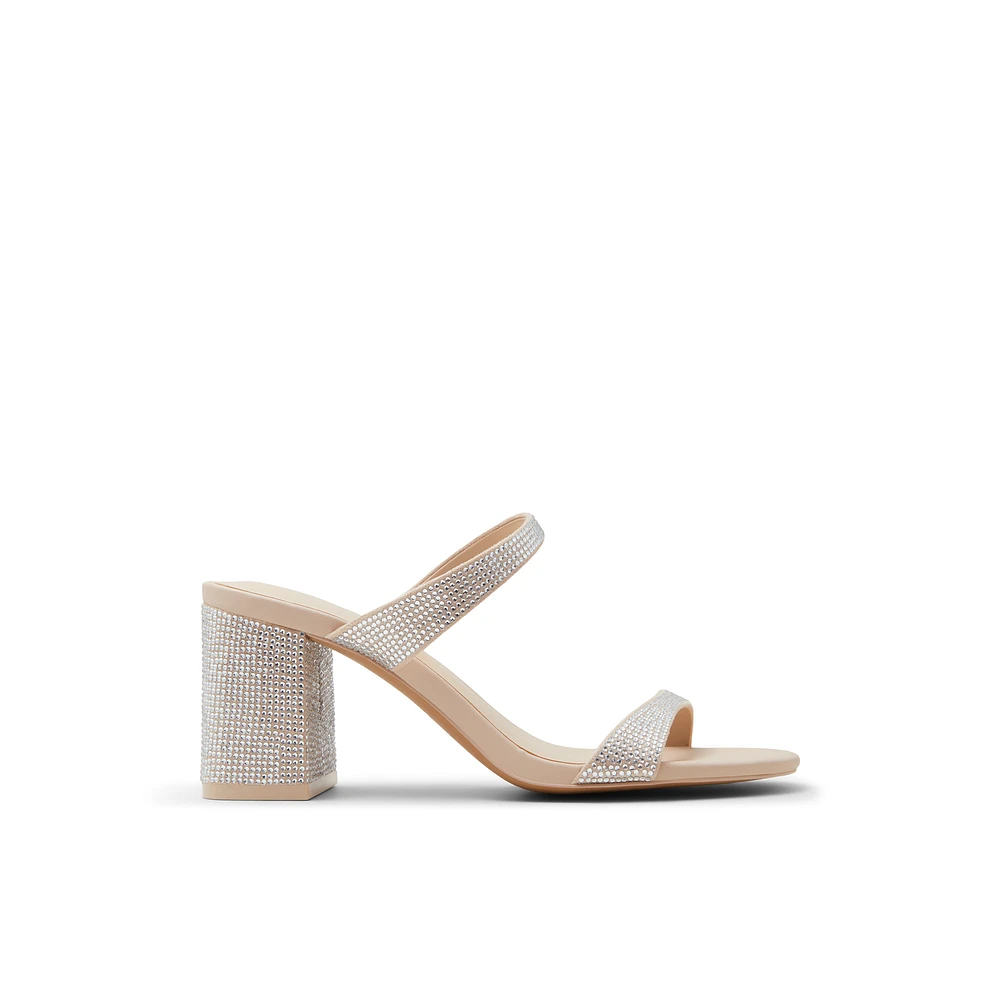 Shaiaa Block Heeled Mule Sandals