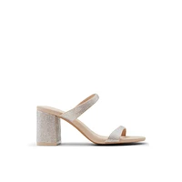 Shaiaa Block Heeled Mule Sandals