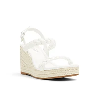 Siennah Blanc Femmes Talons compensés | Boutique Spring Canada