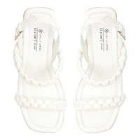 Siennah Blanc Femmes Talons compensés | Boutique Spring Canada
