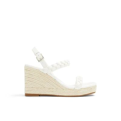 Siennah Blanc Femmes Talons compensés | Boutique Spring Canada