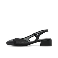 Sofiia Open Black Women's Low-mid Heels