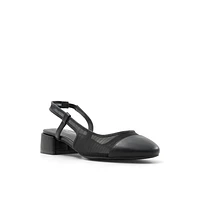 Sofiia Open Black Women's Low-mid Heels