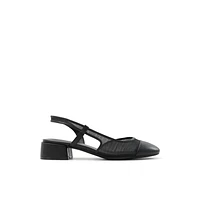 Sofiia Open Black Women's Low-mid Heels