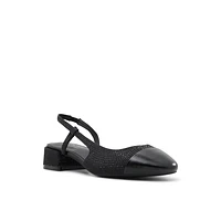 Sofiia Other Black Textile Shiny Women's Low-mid Heels