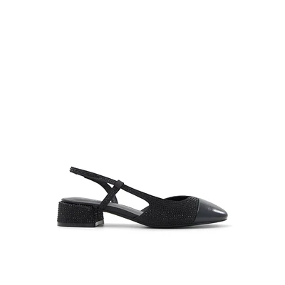 Sofiia Other Black Textile Shiny Women's Low-mid Heels