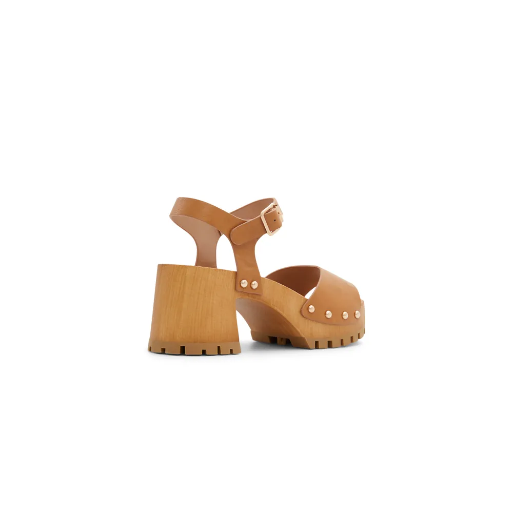 Spinney Chunky mid heel sandals