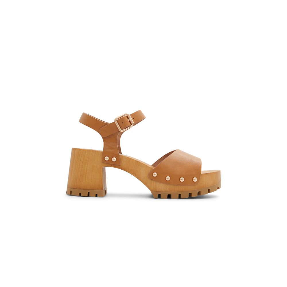 Spinney Chunky mid heel sandals