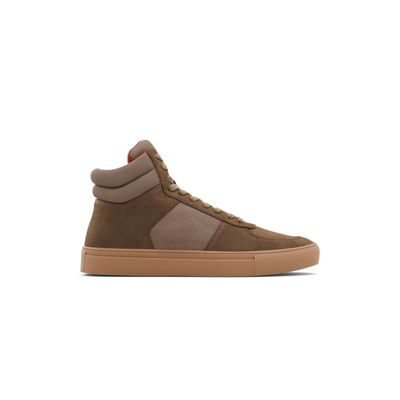 Stann Brown Men's High Top Sneakers | Call It Spring Canada