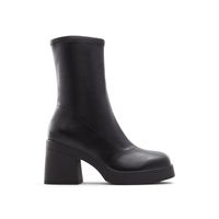 Steffanie Mid-calf platform heeled boots