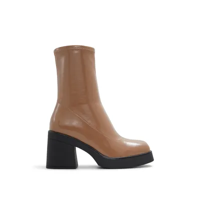 Steffanie Mid-calf platform heeled boots