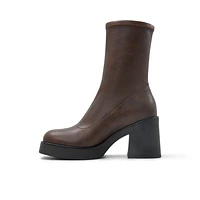 Steffanie Medium Brown Women's Block Heels