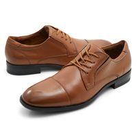Stephano ii Cognac Men's Comfortable Dress Shoes | Call It Spring Canada