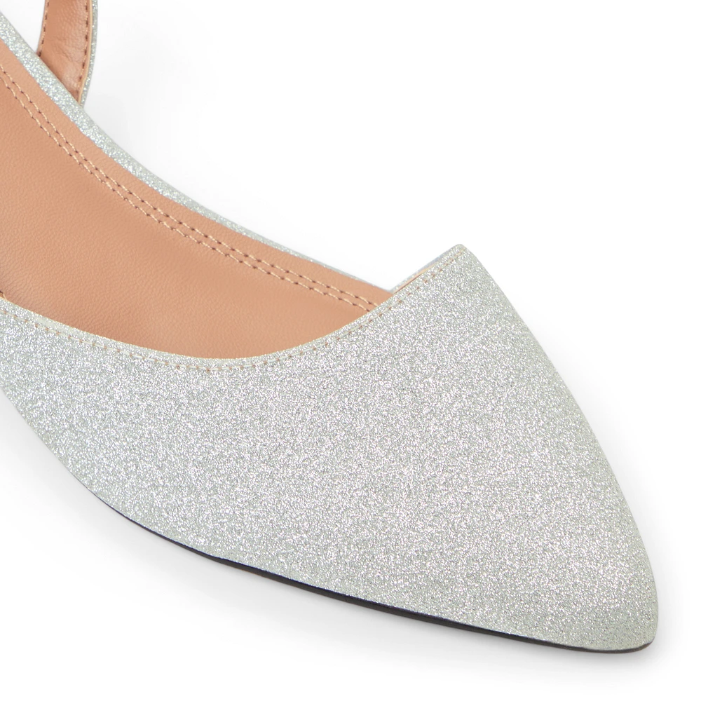 Sundayy Silver Women's Sequin Shoes Bags