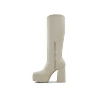 Svana Tall high heel platform boots - Block heel